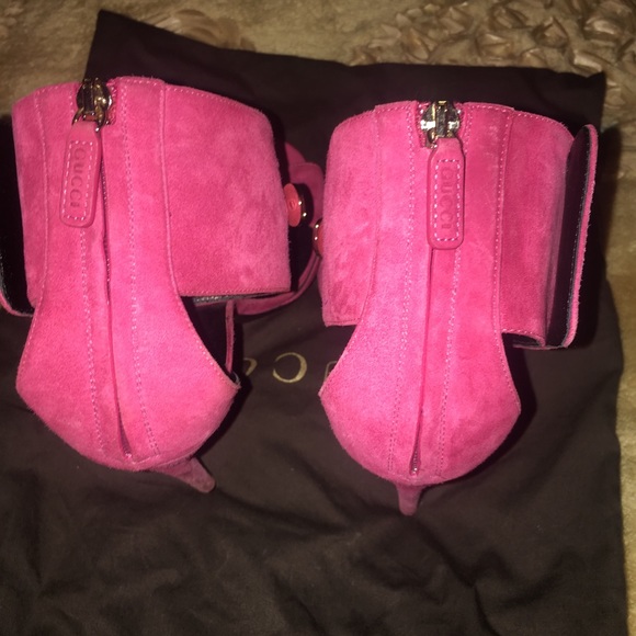 Pink auth Gucci Heel - Picture 5 of 7